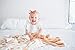 Copper Pearl Caroline Three-Layer Baby Quilt: Soft Quilts for Boys and Girls | Breathable, Cozy Toddler Blanket | Newborn Quilt | 46x46 Premium Polyester/Rayon