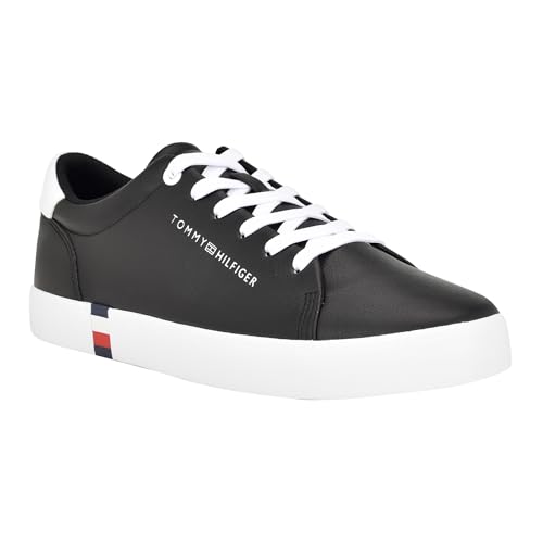 Tommy Hilfiger Mens Ramoso Black/White 8 Medium