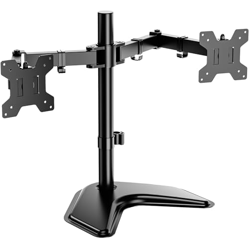 WALI Dual Monitor Stand For Desk, Monitor Stands For 2 Monitors Up To