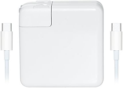 87W USB C Power Adapter Charger for MacBook Pro 15 inch Laptop Charger with 2M USB-C Charge Cable