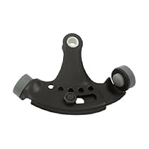 Deltana HPA69U10B Hinge Mounted Adjustable Solid Brass Hinge Pin Stop
