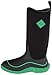 Muck Boots Hale Multi-Season Women's Rubber Boot, Black/Jade, 9 M US
