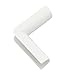 Legrand Wiremold C17 Cordmate Inside Elbow Elbow Cord Cover, Organizer for Wall, Holds 1 Cord or Cable, White (1 Pack)