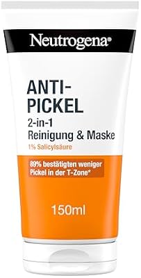 Anti-Pickel 2-in-1 Reinigung und Maske, 150 ml