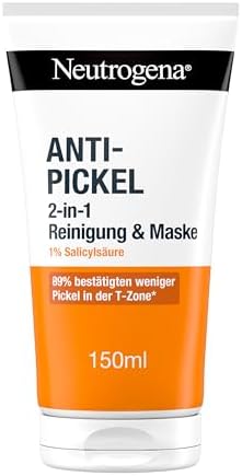Anti-Pickel 2-in-1 Reinigung und Maske, 150 ml