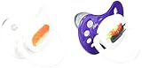 Ulubulu Expression Pacifier Set for Girls, Sushi and Sashimi, 6-18 Months