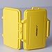 SD Card Holder, Honsky Waterproof Memory Card Holder Case for SD Cards, Micro SD Cards, SDHC SDXC, Yellow