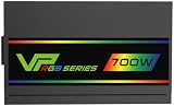 GameMax VP-Series 700W 80 Plus Bronze Semi-Modular RGB ATX PSU (No Power Cord) view 10