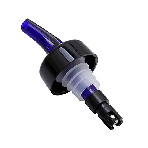Automatic Measured Bottle Pourer - Quick Shot Spirit Measure Pourer Drinks Wine Cocktail Dispenser Home Bar Tools Pack of 4, 1 oz (30 mL) (purple)