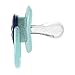 Dr. Brown's Advantage 100% Silicone Baby Paci Symmetrical Soother, 0-6m, BPA free, Blue, 2 Pack + Clip
