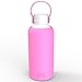 ZYK Water Bottle, Sports Water Bottle Glass BPA Free, Eco-Friendly 0.6L, 20 Ounce Made for Running, Gym, Yoga, Outdoors and Camping