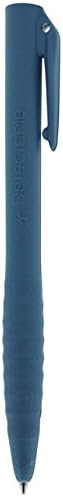 S100 ballpoint pen, detectable, X-ray capable, break-proof, shatter-proof ergonomic handle with clip rigid lead, 1 Stück, Schriftfarbe: blau, 1