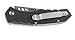 CRKT Ruger Follow-Through Compact EDC Folding Pocket Knife: Everyday Carry, Plain Edge Blade, Flipper Open, Liner Lock, Textured Non Slip Handle, Reversible Pocket Clip R1703