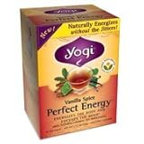 Yogi Vanilla Spice Perfect Energy Tea Bags, 16 count (Pack of 2)