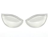 SUKRAGRAHA Strapless Transparent Silicone Super Push-up Bra Pad Insert 1 Pair Set