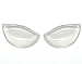 SUKRAGRAHA Strapless Transparent Silicone Super Push-up Bra Pad Insert 1 Pair Set