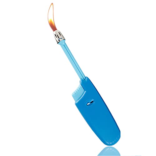 Candle Lighter Long Neck Adjustable Lighter Butane Gas Refillable