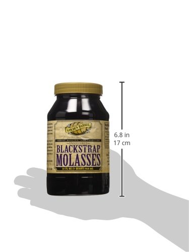 Golden Barrel Unsulfured Black Strap molasses, 32 oz - Thumbnail 5