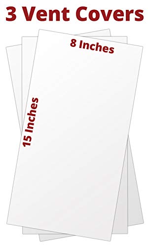 Accord AMAGCOV815 Magnetic Vent Cover, 8-Inch x 15-Inch, 3-Pack - coolthings.us