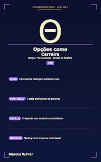 Livro Opções como Carreira: Construindo um Negócio de Trading Lucrativo e Sustentável — Gregas Avançadas, Gestão de Portfólio e Escala Profissional (Options Mastery Series Livro 8)