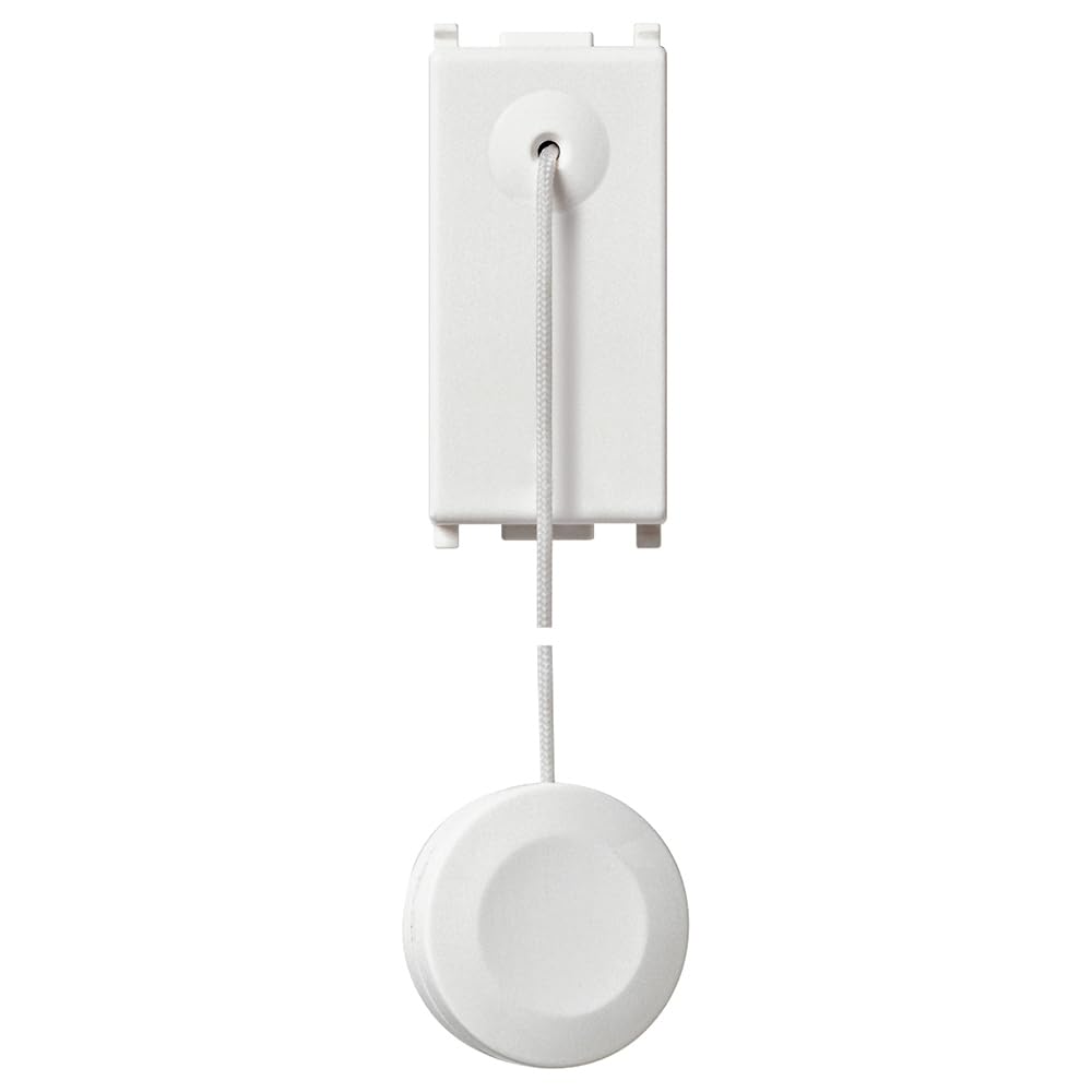 Vimar Series eikon – Push Button 1 Pole Open Contact 10a with White Strap