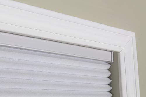 Arlo Blinds 9/16" Single Cell Blackout Cordless Cellular Shade, Color: White, Size: 35"W x 60"H - Thumbnail 4