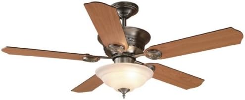 Hunter 52 Greenwich Fan With Whisper Quiet Airmax Motor Ceiling