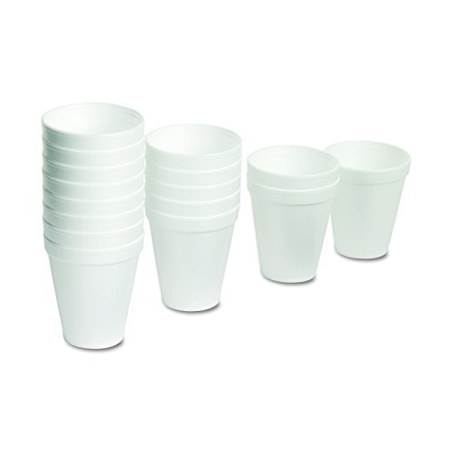 Dart 8J8 8 oz Foam Cup, 8 Series Lids (Case of 1000) Buy Online in