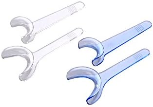 20Pcs Clear and Clear Blue Color Side Lip Expander