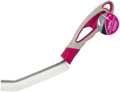 Cepillo Limpia Juntas – Mango ergonómico bimateria – Cabezal Estrecho para Azulejos y rincones – Llega a Zonas difíciles – para baño y Cocina