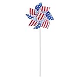 Rhode Island Novelty Stars and Stpes - Amecan Flag Pin Wheels - 12 Pack