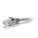 C2G/Cables To Go 27132 7ft Cat6 Snagless Unshielded (UTP) Network Patch Ethernet Cable - Gray