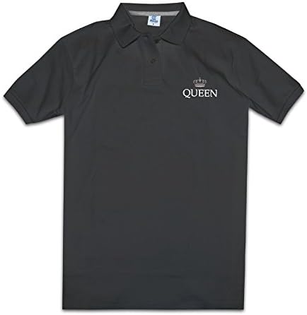 Updated King And Queen Couple Women Lover Mens Polo Shirts Polo Style