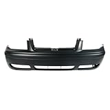 CarPartsDepot, Gen-4 Door Non Spoiler Black Plastic Primed Front Bumper Cover, 352-45694-10-PM VW1000179 1J5807217JGRU-PFM