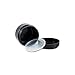 Houseables Black Jar Container, 4 Ounce, 120 Milliliter Gram Capacity, 24 pcs, Plastic, BPA-Free, High Quality w/ Removable Inner Liners and Dome Lids for Cosmetic Samples, Cream, Lotion (24 PCS)