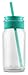 Ello Kella BPA-Free Glass Sipper with Straw, Teal, 20 oz.