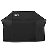 Weber 7109 Grill Cover with Storage Bag for Summit 600-Series Gas Grills（74.8 x 26.8 x 47 inches