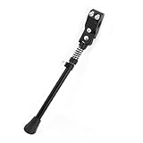 Black Metal Kickstand Side Holder Rack for Bicycle Bike