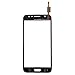 LUVSS New Touch Screen Digitizer [LCD not Included] Replacement for Samsung Galaxy J5 J500 2015 Touch Digitizer Front Outer Glass Lens with Adhesive Pre-installed Repair Part (Black)