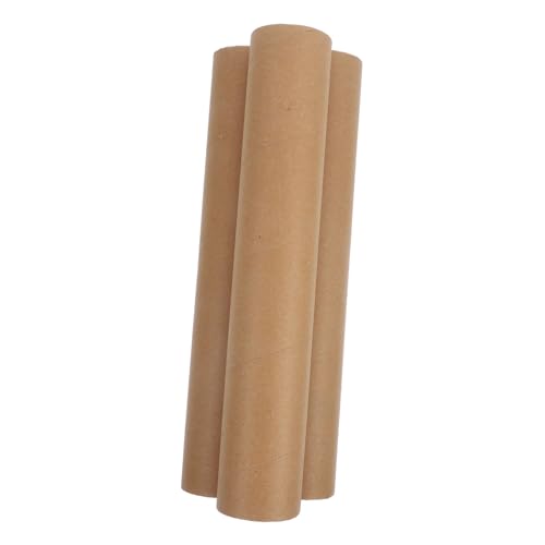 Artibetter 3Pcs Blank Cardboard Tubes for Crafts Paper DIY Art Supplies for Storage Creative Projects for Use
