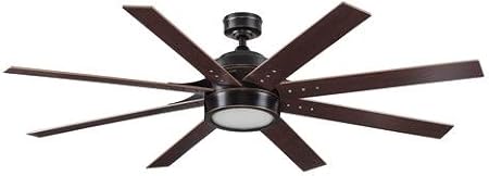 Turn Of The Century Grand Haven 62 Oil Rubbed Bronze Led Ceiling