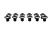 TOYOTA Genuine PTR45-34073 TRD Lock Ring Fastener