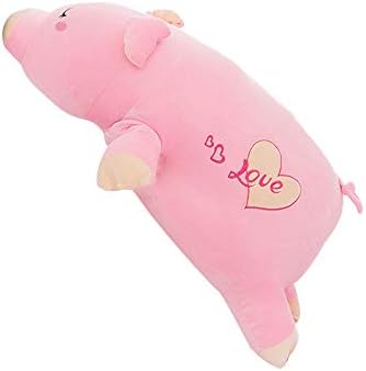 Adanina Cute Pig Stuffed Plush Pillow Animal Dolls Super Soft Huggable Toy Gift for Children Girls