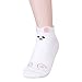 Boring Face Animal Socks (Onesize, 5 Pairs)