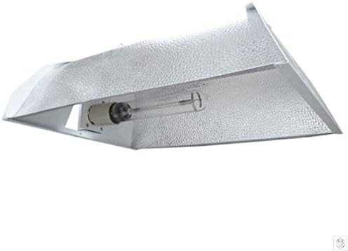 BLACK ORCHID Polaris Closed-end Double Parabolic Wing CFL, HPS, MH Reflector, White