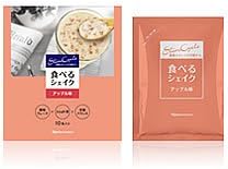 ナリス 食べるシェイク アップル味 10食入り ドラッグストア Amazon