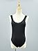 K-shop Sexy Japanese School Swimsuit Open Crotch With Zipper Leotard Cosplay Black