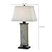 Kenroy Home 21037SL Hanover Table Lamps, 29 Inch Height, 15 Inch Width, 9.5 Inch Depth, Natural Slate