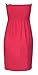 GirlsWalk Women's Plus Size Plain Boob Tube Bandeau Sheering Top Fuchsia