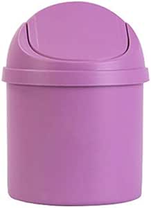 Mdsfe Mini Contenedor de Basura pequeño Cesto de Basura de Escritorio